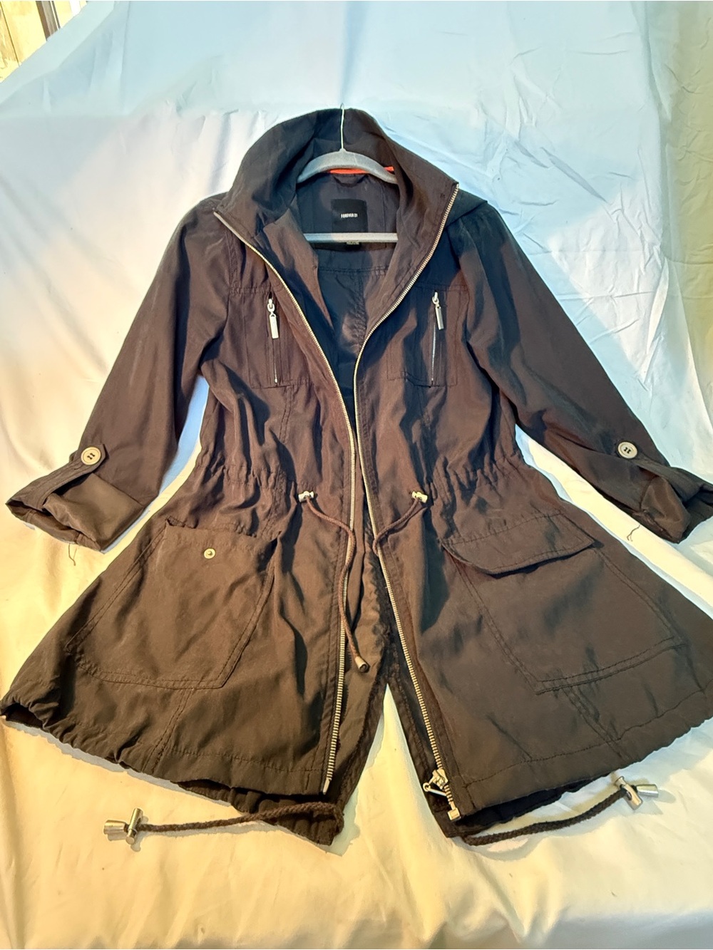 Women’s Utility Anorak Jacket Dark Navy